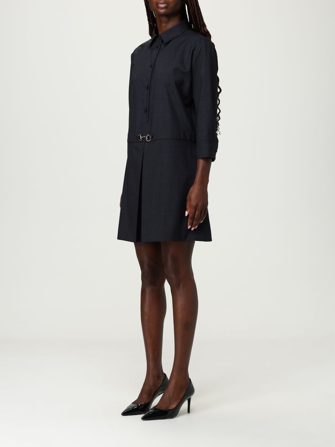 Gucci Gucci Dress Woman Grey Size S / US 4 / IT 40 - 4 Thumbnail