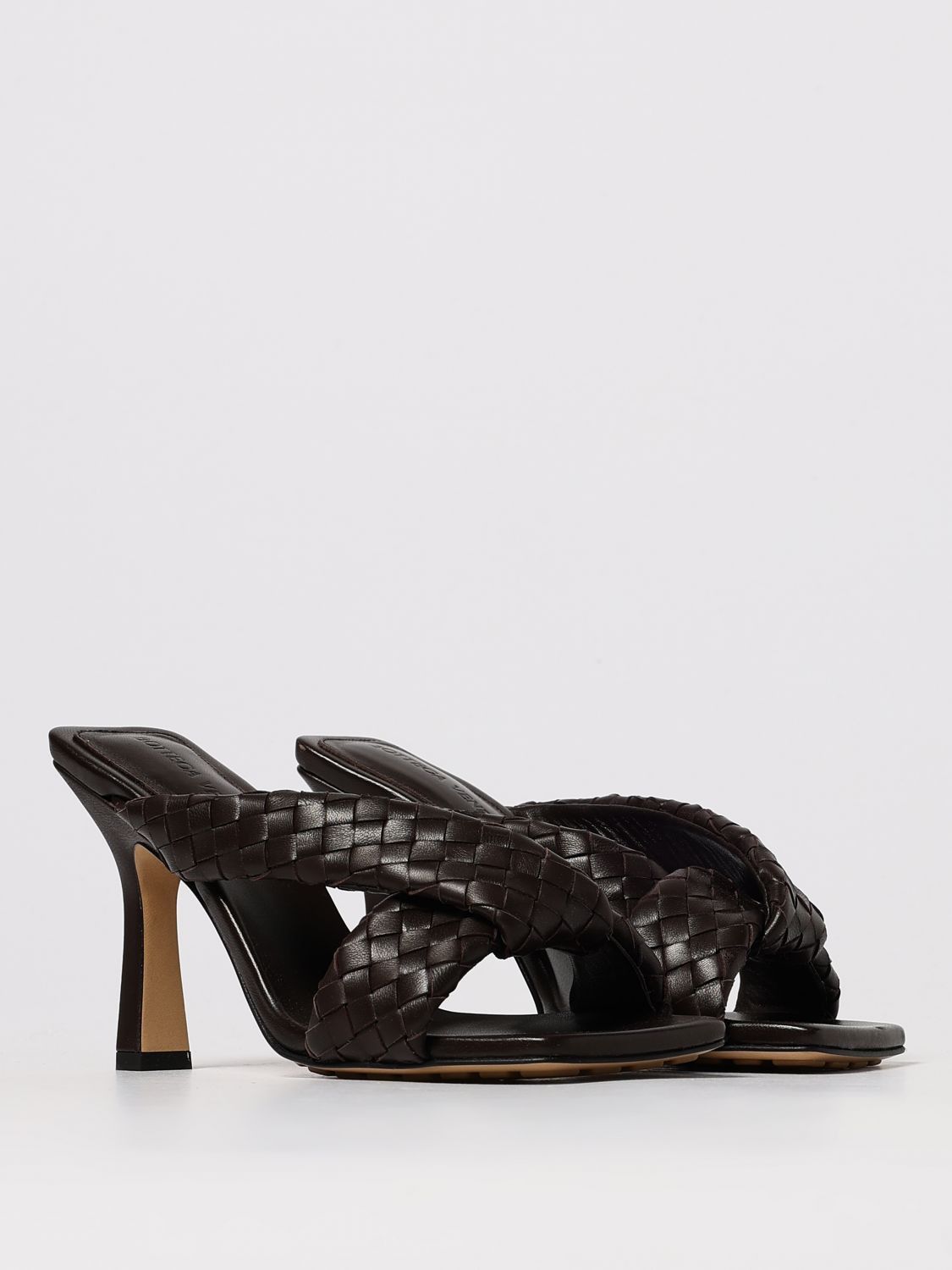 Bottega Veneta Bottega Veneta Heeled Sandals Woman Brown Size US 9 / IT 39 - 2 Thumbnail