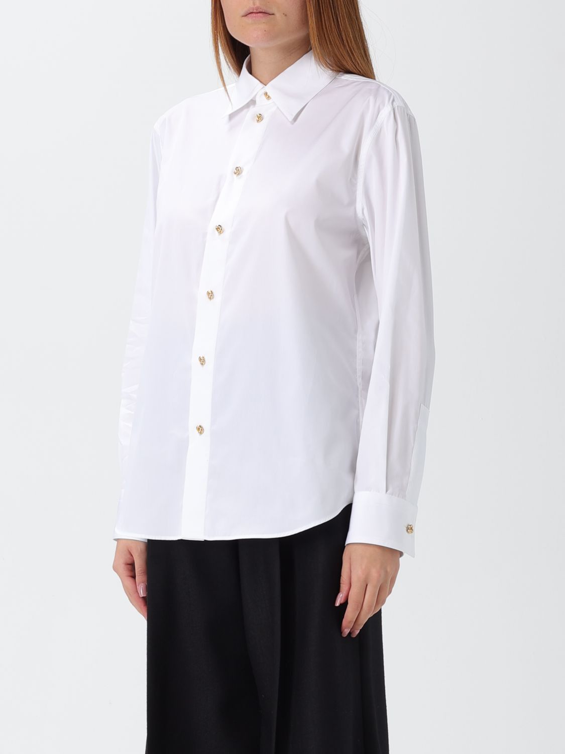Bottega Veneta Bottega Veneta Shirt Woman White Size M / US 6-8 / IT 42-44 - 4 Thumbnail