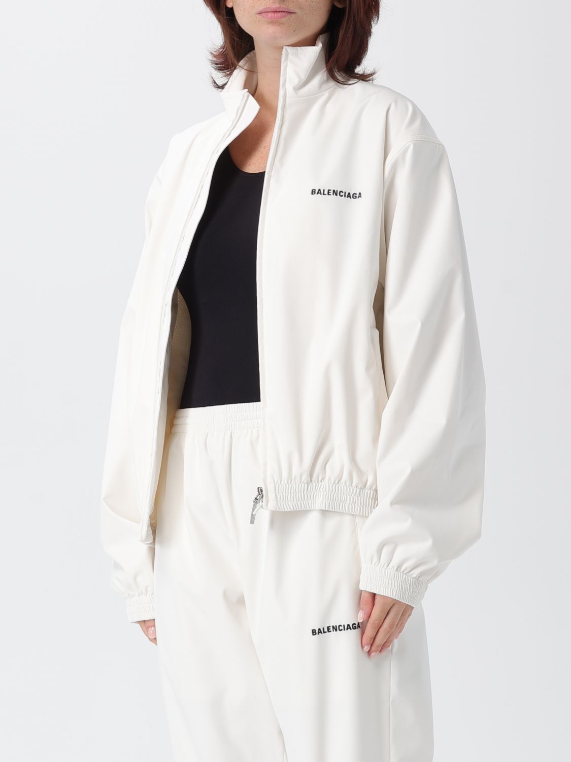 Balenciaga Jacket Woman Grey