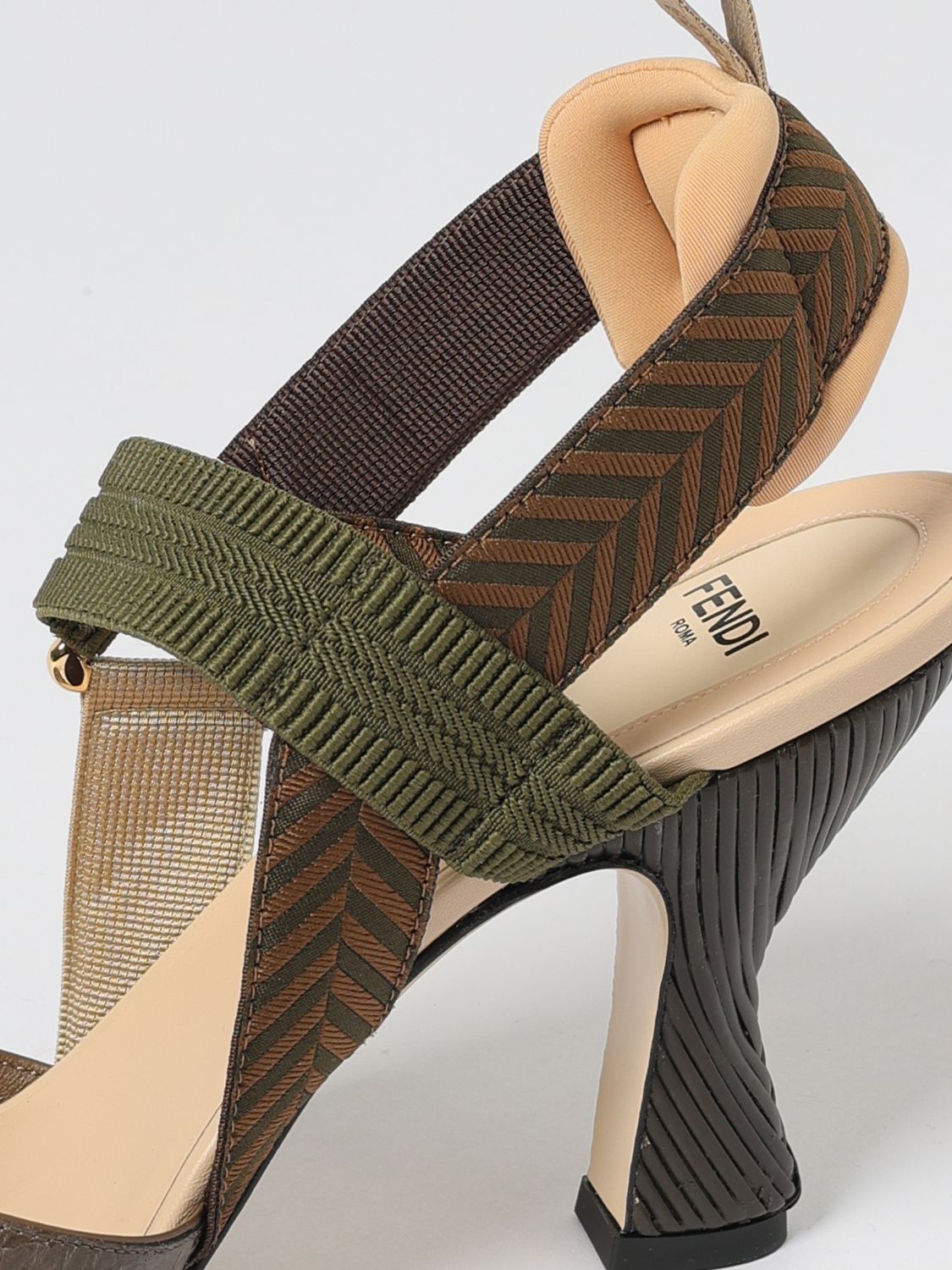 Fendi Fendi Pumps Woman Nude Size US 8 / IT 38 - 4 Thumbnail