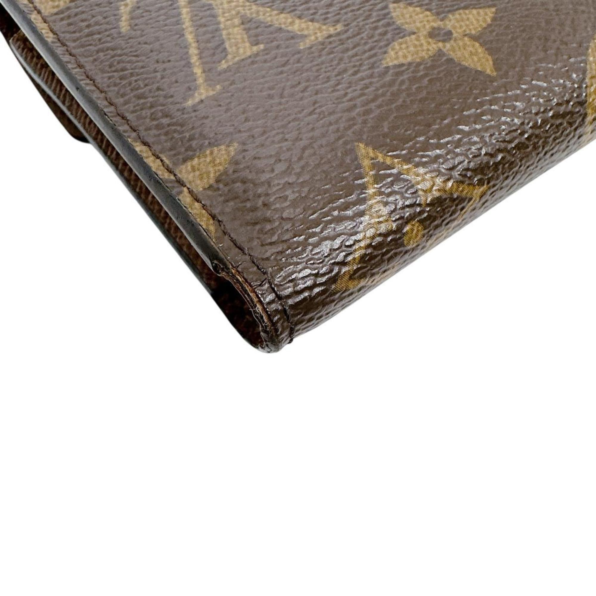 Louis Vuitton Louis Vuitton Monogram Victorine Tri-fold Wallet in Canvas, M62472, Brown Size ONE SIZE - 6 Thumbnail