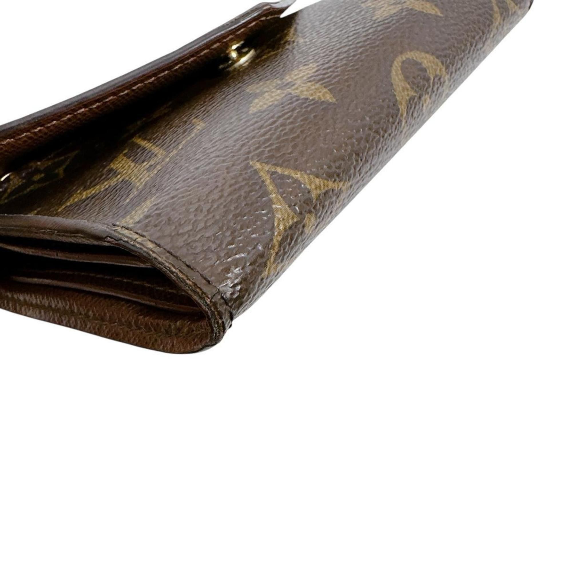 Louis Vuitton Louis Vuitton Monogram Victorine Tri-fold Wallet in Canvas, M62472, Brown Size ONE SIZE - 5 Thumbnail