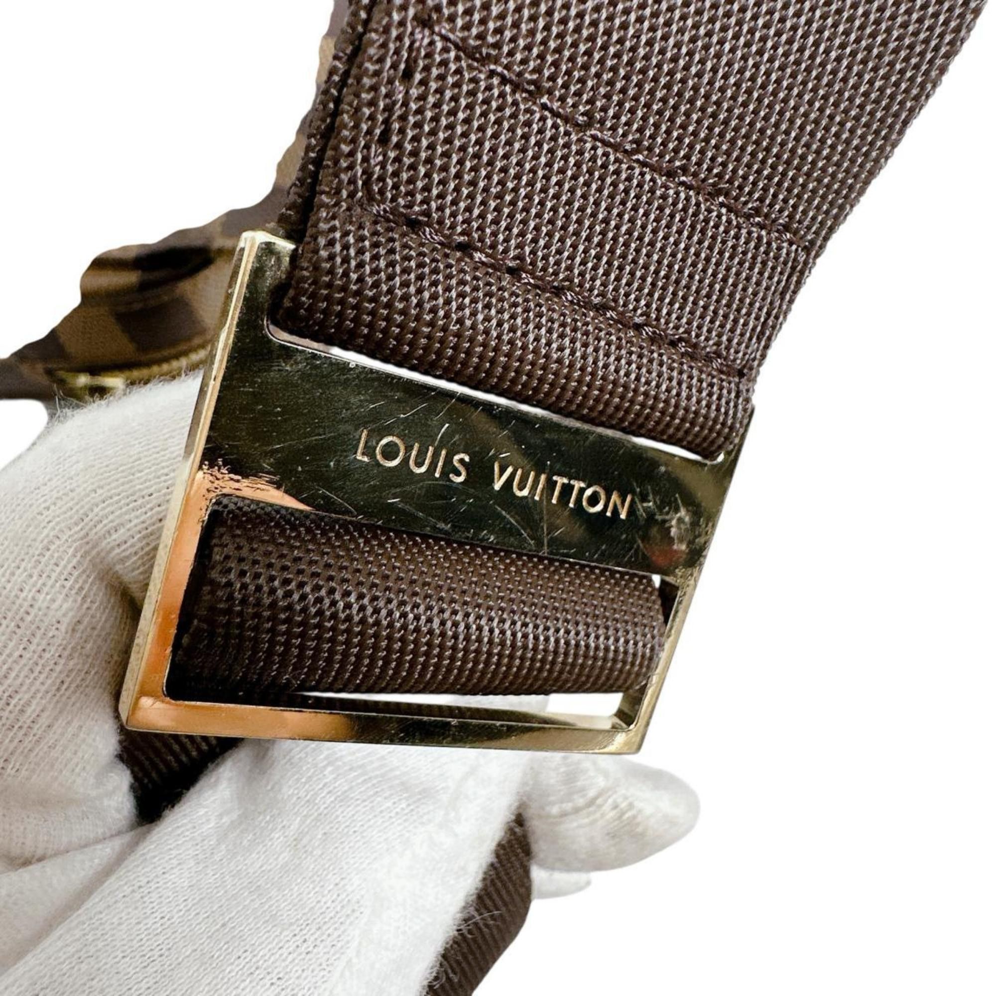Louis Vuitton Louis Vuitton Damier Geronimos Canvas Body Bag/Waist Pouch N51994 Ebene Size ONE SIZE - 12 Thumbnail