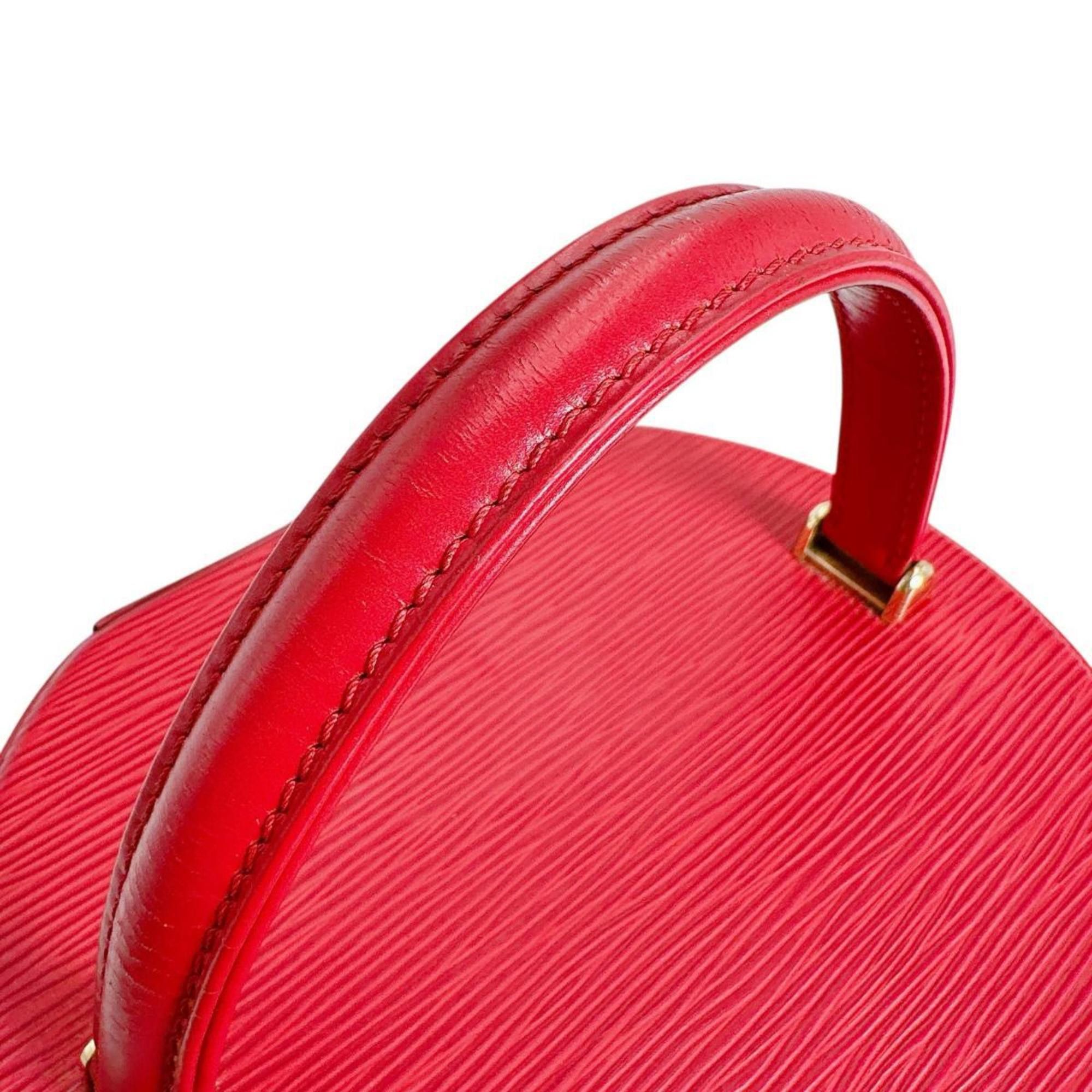 Louis Vuitton Louis Vuitton Epi Cannes Handbag, M48037, Castellian Red Size ONE SIZE - 9 Thumbnail