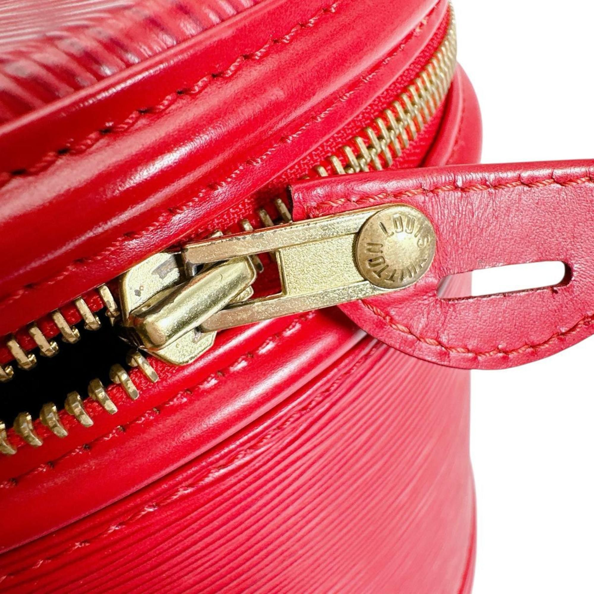 Louis Vuitton Louis Vuitton Epi Cannes Handbag, M48037, Castellian Red Size ONE SIZE - 13 Thumbnail