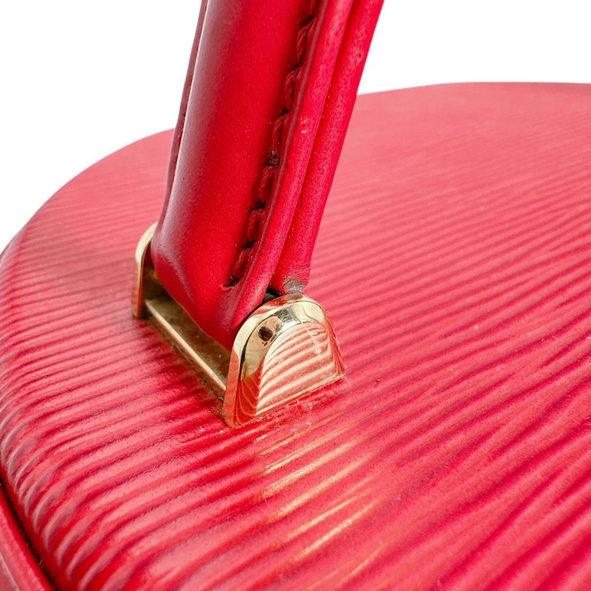 Louis Vuitton Louis Vuitton Epi Cannes Handbag, M48037, Castellian Red Size ONE SIZE - 8 Thumbnail