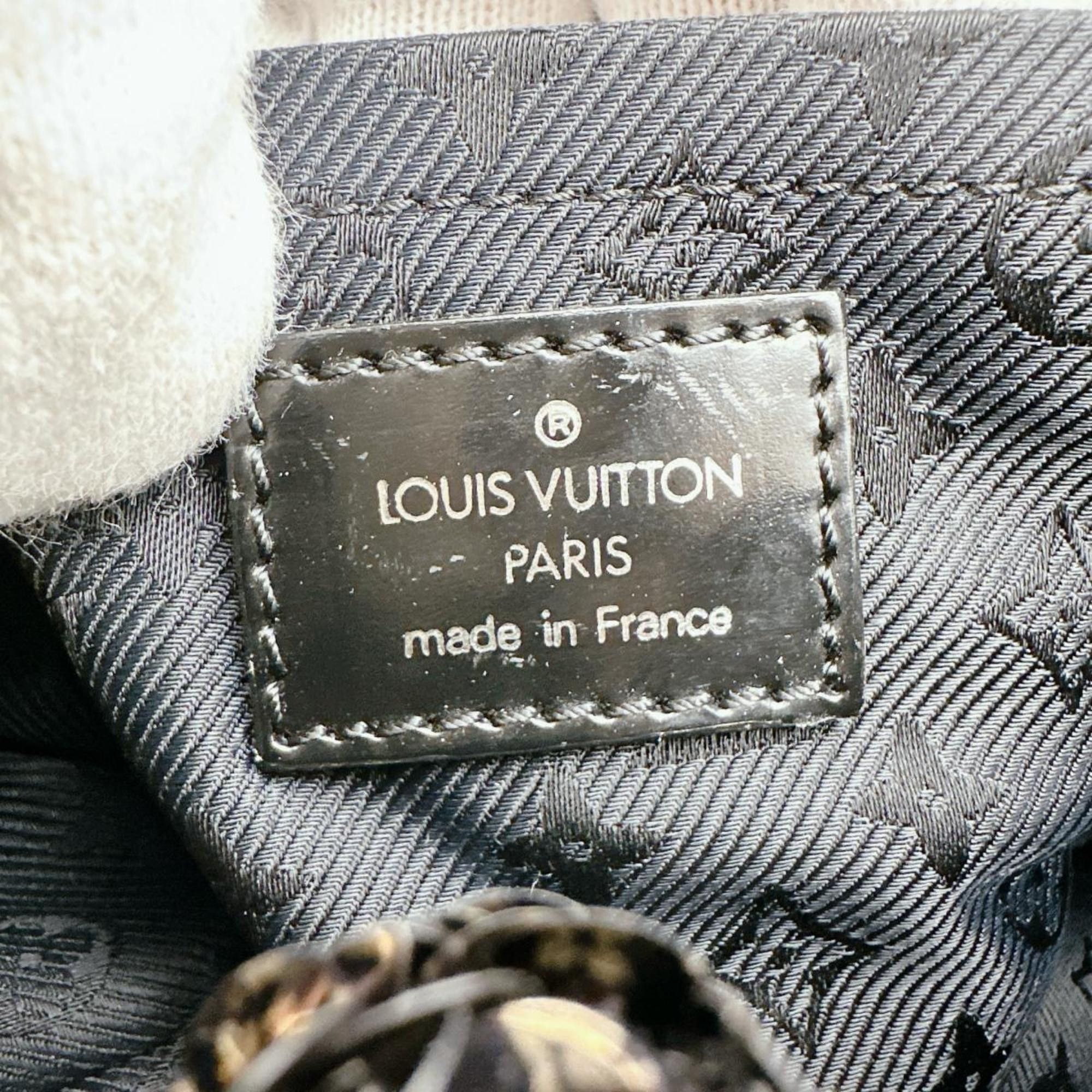 Louis Vuitton Louis Vuitton Mini No Elococo Drawstring Handbag in Sequins, Black, M40322 Size ONE SIZE - 14 Thumbnail