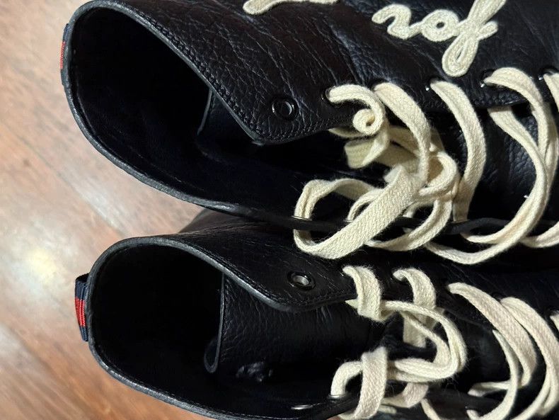 Gucci Gucci Blind For Love Leather High-Top Sneakers - dmc Size US 10.5 / EU 43-44 - 8 Thumbnail