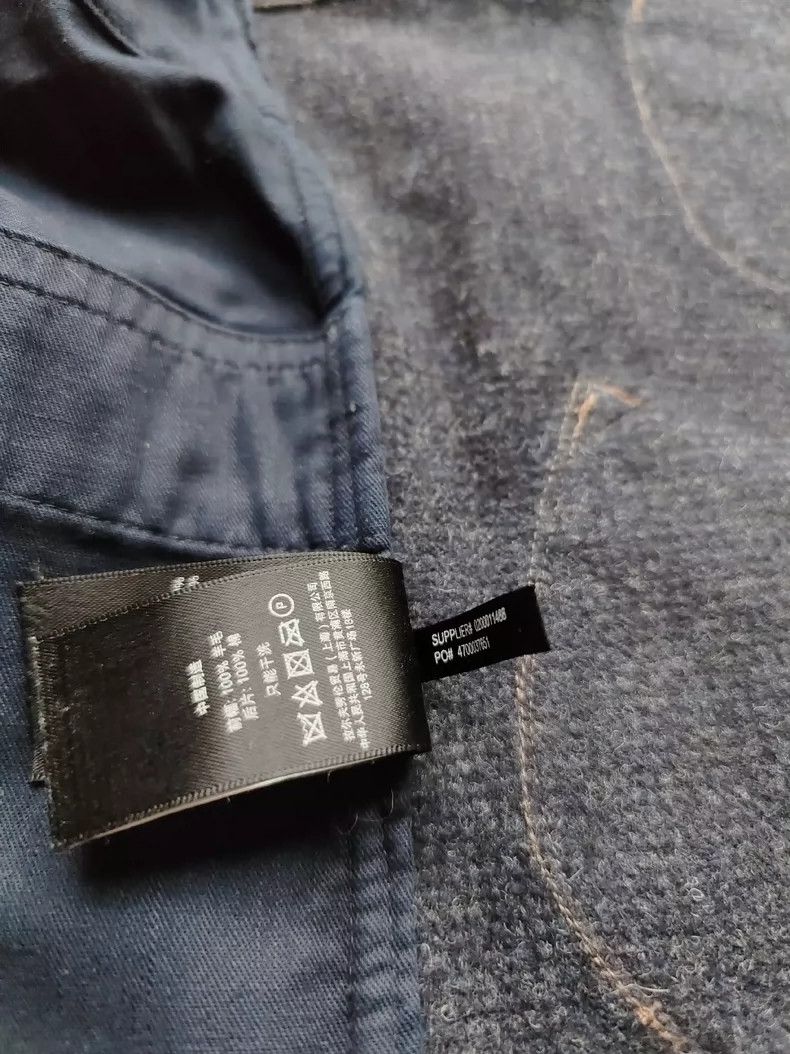 RRL Ralph Lauren RRL Vintage Indigo Wool Vest - dmc Size US S / EU 44-46 / 1 - 6 Thumbnail