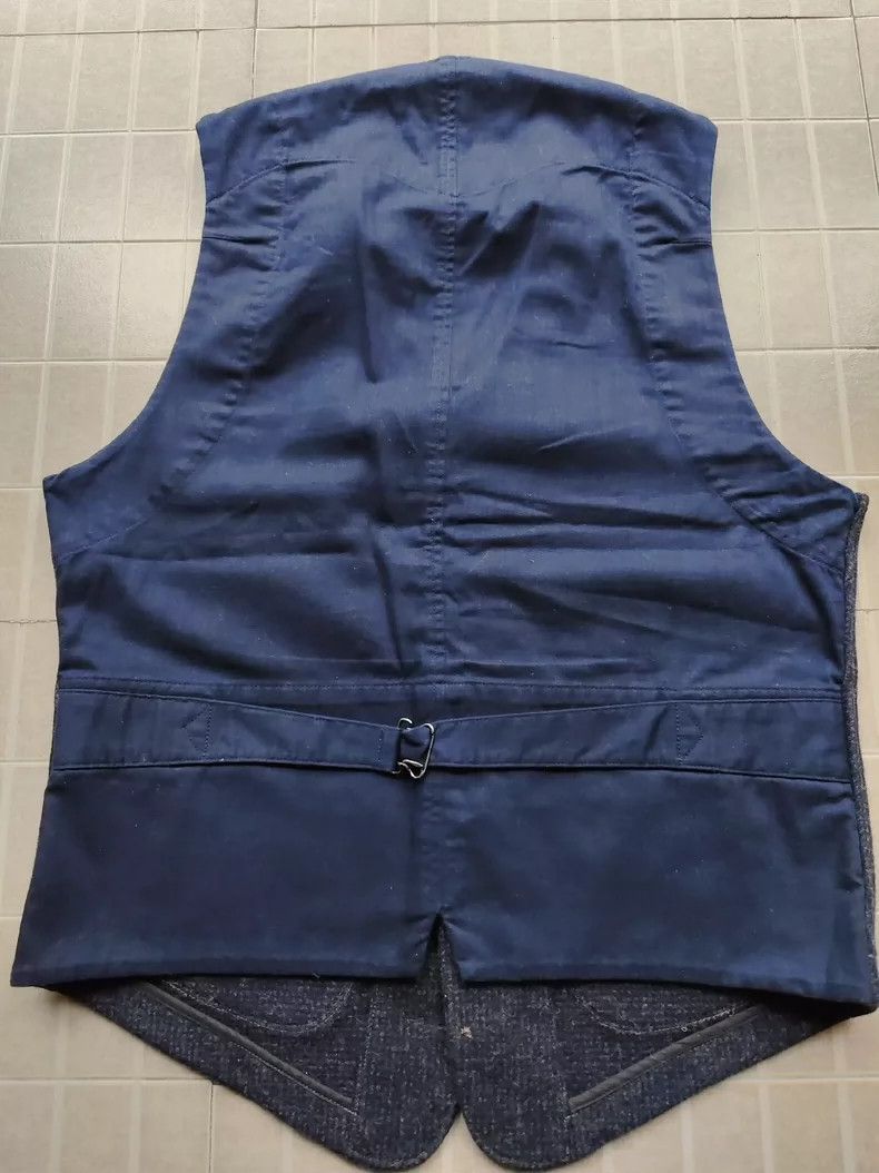 RRL Ralph Lauren RRL Vintage Indigo Wool Vest - dmc Size US S / EU 44-46 / 1 - 4 Thumbnail