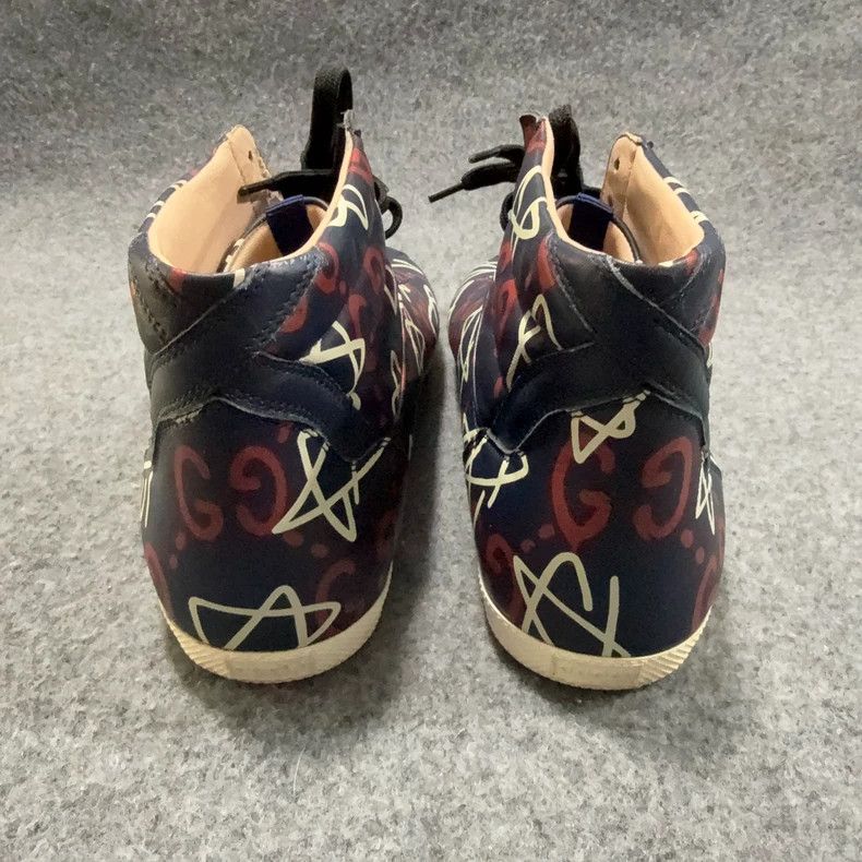 Gucci Gucci High-Top Casual Sneakers - dmc Size US 9.5 / EU 42-43 - 3 Thumbnail