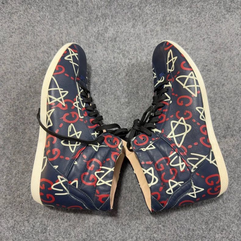 Gucci Gucci High-Top Casual Sneakers - dmc Size US 9.5 / EU 42-43 - 7 Thumbnail