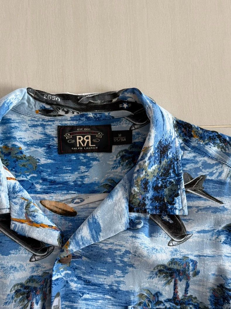 RRL Ralph Lauren RRL Ralph Lauren Silk Hawaiian Shirt - dmc Size US M / EU 48-50 / 2 - 2 Thumbnail