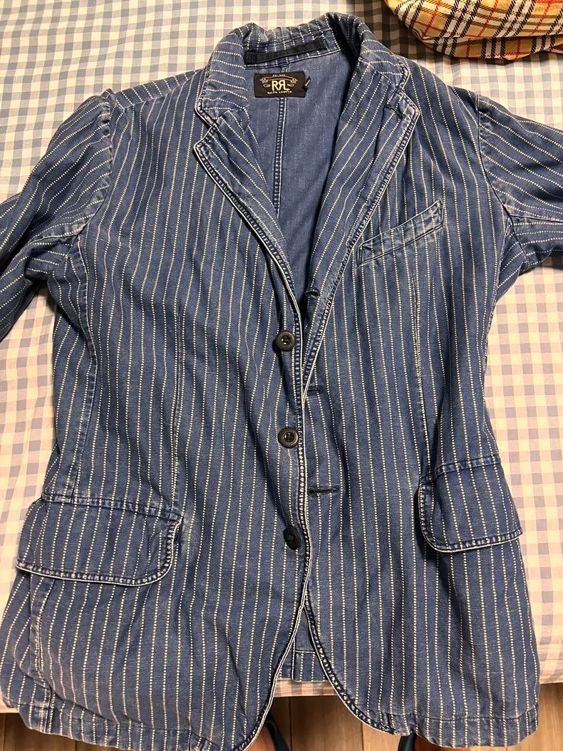 RRL Ralph Lauren RRL Classic Indigo Dyed Shirt - dmc Size US S / EU 44-46 / 1 - 2 Thumbnail
