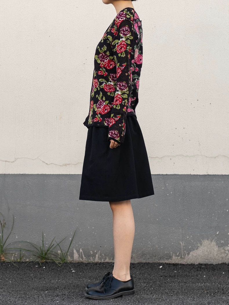 Comme des Garcons COMME des GARCONS Reversible Floral Cardigan - dmc Size US S / EU 44-46 / 1 - 3 Thumbnail
