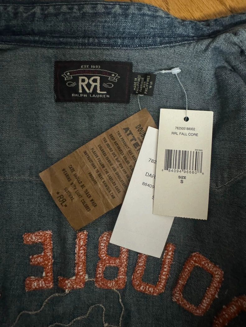 RRL Ralph Lauren RRL New York 30th Anniversary Denim Shirt - dmc Size US S / EU 44-46 / 1 - 4 Thumbnail