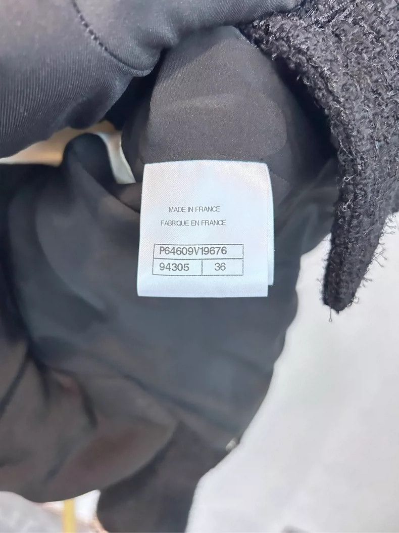 Chanel Chanel Black White Classic Jacket - dmc Size US S / EU 44-46 / 1 - 3 Thumbnail