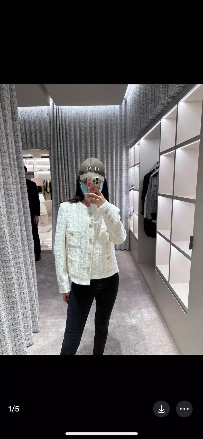 Chanel Chanel 23C Tweed Four-Pocket Jacket - dmc Size US M / EU 48-50 / 2 - 6 Thumbnail