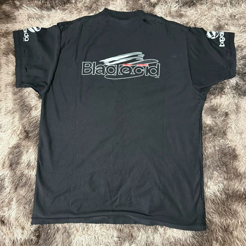 Balenciaga Balenciaga Black Logo Short Sleeve T-shirt - dmc Size US M / EU 48-50 / 2 - 3 Thumbnail