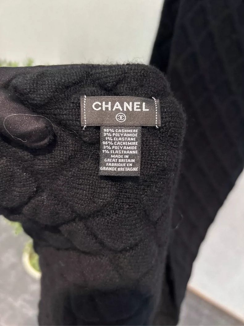 Chanel Chanel Quilted Pattern Scarf - dmc Size ONE SIZE - 3 Thumbnail