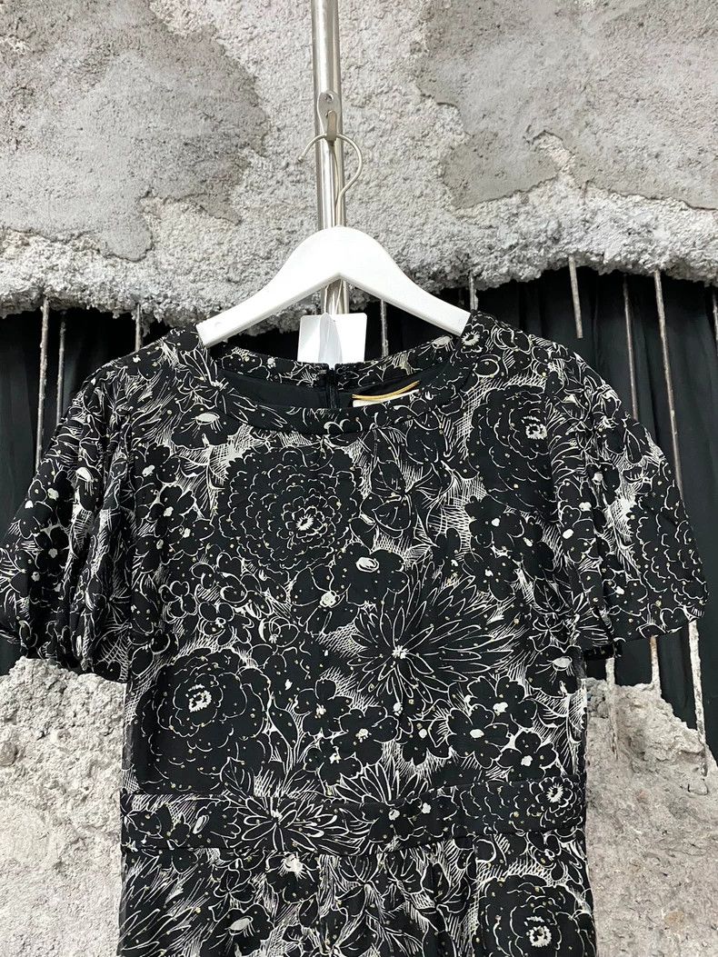 Saint Laurent Paris Saint Laurent SLP Short Sleeve Dress - dmc Size US M / EU 48-50 / 2 - 3 Thumbnail