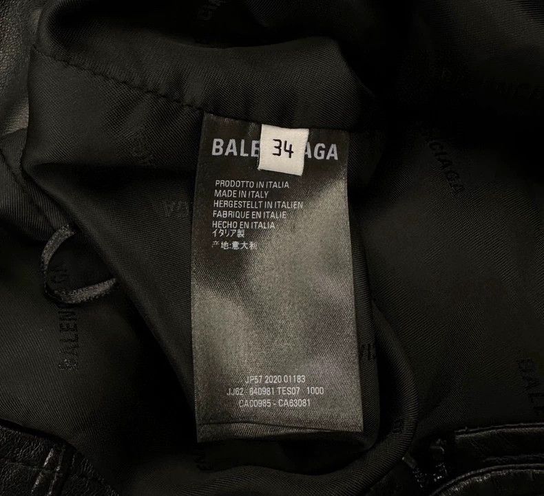 Balenciaga Balenciaga Black Leather Skirt - dmc Size US 34 / EU 50 - 6 Thumbnail