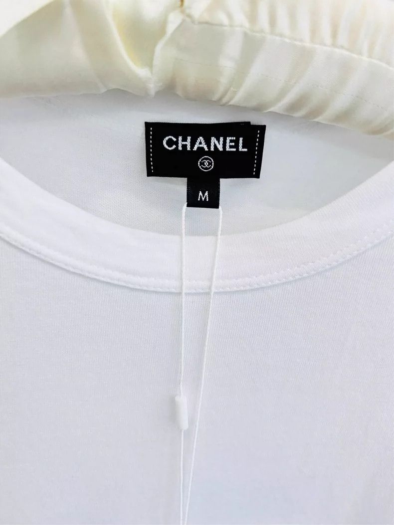 Chanel Chanel22 Black White Patchwork Dress Two-Piece Set - dmc Size US S / EU 44-46 / 1 - 2 Thumbnail