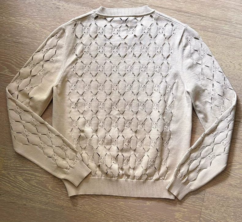 Fendi Fendi Openwork Long Sleeve Sweater - dmc Size US M / EU 48-50 / 2 - 2 Thumbnail