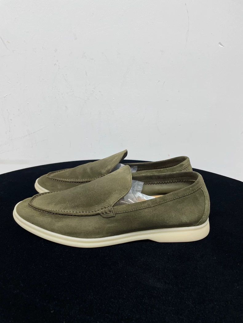 Loro Piana Loro Piana Suede Casual Slip-On Shoes - dmc Size US 9.5 / EU 42-43 - 3 Thumbnail