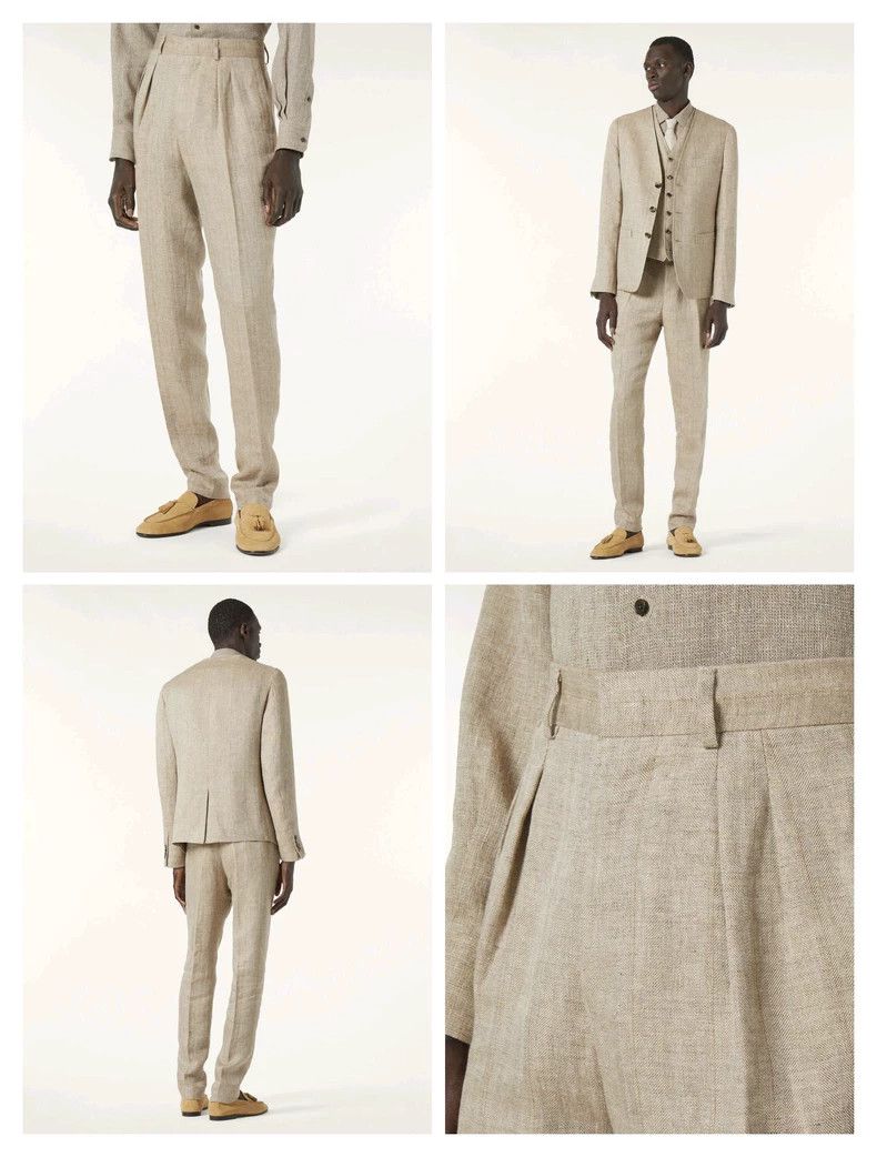 Loro Piana Loro Piana Ruben Linen Trousers - dmc Size US 32 / EU 48 - 8 Thumbnail