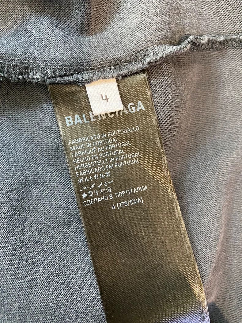 Balenciaga Balenciaga Flame Graffiti Short Sleeve T-shirt - dmc Size US M / EU 48-50 / 2 - 5 Thumbnail