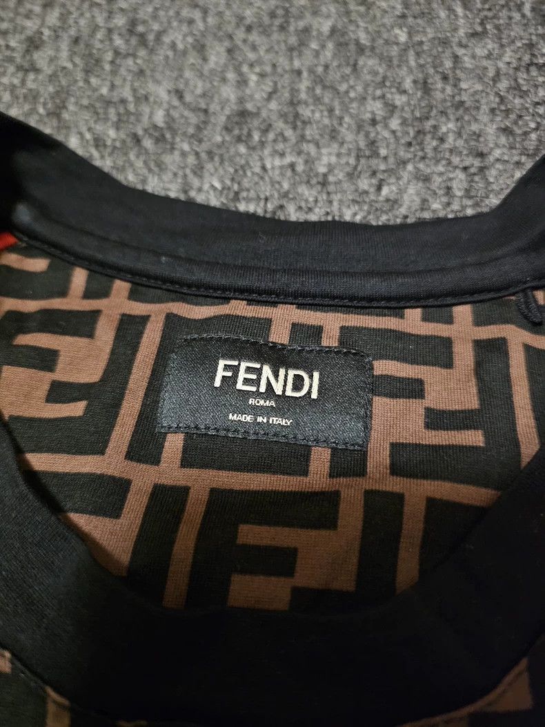 Fendi Fendi All-over Print Short Sleeve T-shirt - dmc Size US XS / EU 42 / 0 - 3 Thumbnail