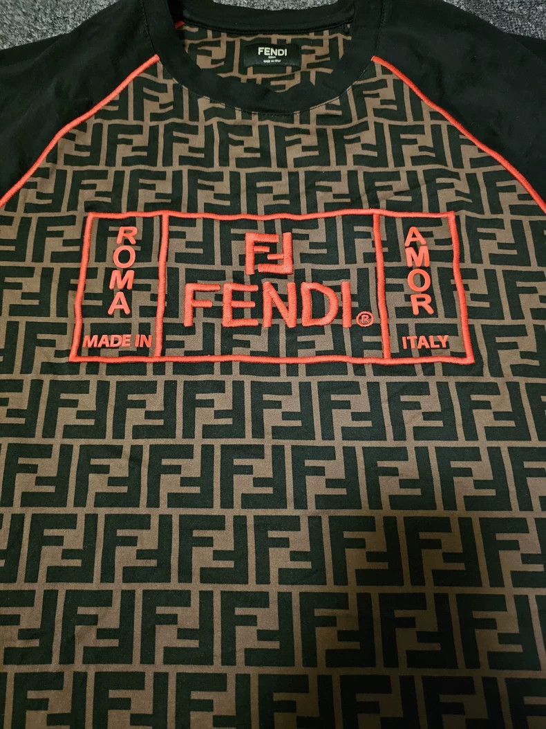 Fendi Fendi All-over Print Short Sleeve T-shirt - dmc Size US XS / EU 42 / 0 - 2 Thumbnail