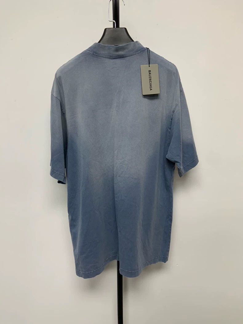 Balenciaga Balenciaga Be Kind Distressed Short Sleeve Tee - dmc Size US XS / EU 42 / 0 - 2 Thumbnail