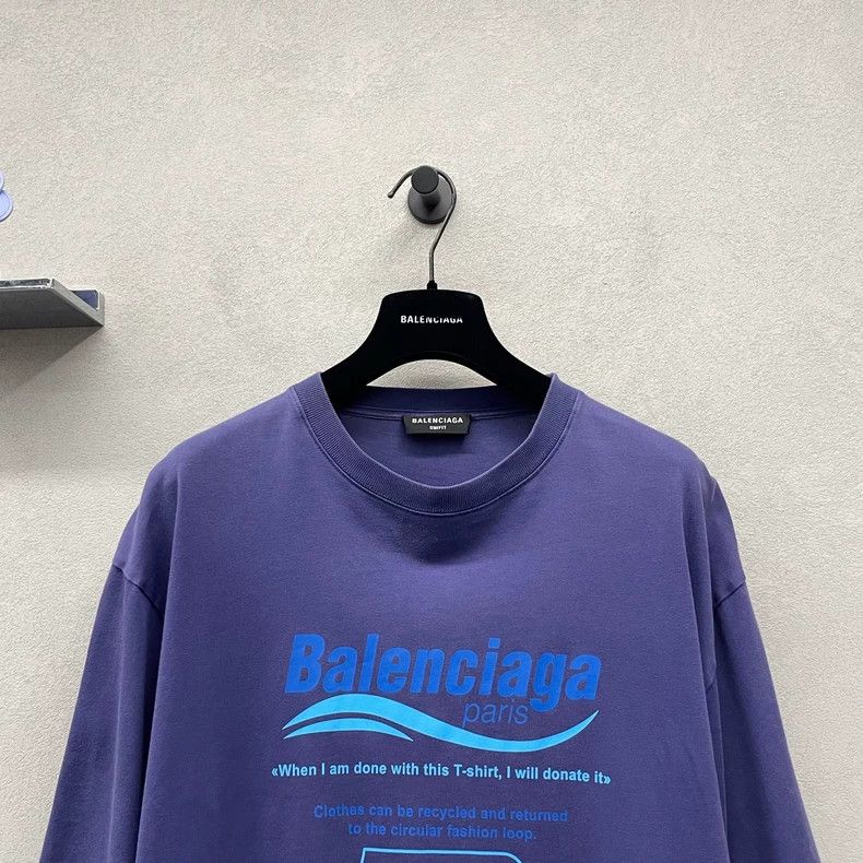 Balenciaga Balenciaga Cola Logo Short Sleeve Tee - dmc Size US XS / EU 42 / 0 - 4 Thumbnail