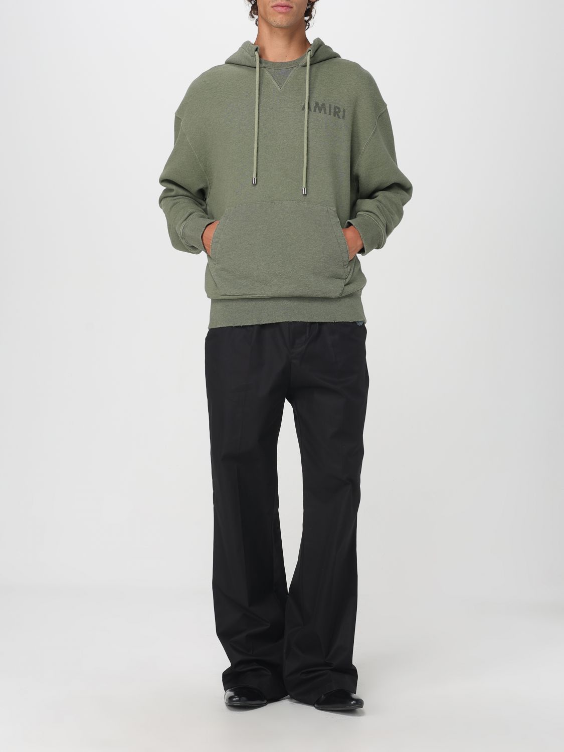 Amiri Amiri Sweatshirt Men Green Size US M / EU 48-50 / 2 - 2 Thumbnail