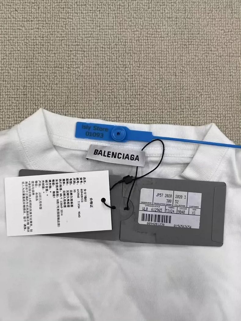 Balenciaga Balenciaga Logo Print Short Sleeve T-Shirt - dmc Size US XS / EU 42 / 0 - 5 Thumbnail
