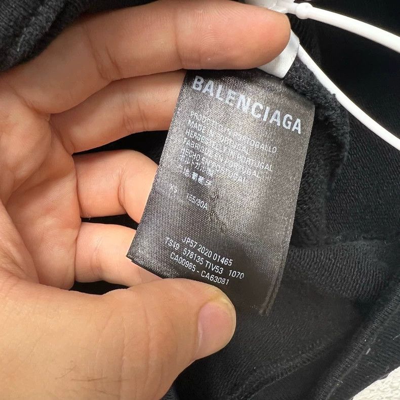 Balenciaga Balenciaga Wave Cola Black Hoodie - dmc Size US XS / EU 42 / 0 - 5 Thumbnail