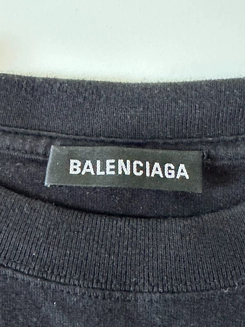 Balenciaga Balenciaga Pure Black Long Sleeve Top - dmc Size US XS / EU 42 / 0 - 3 Thumbnail