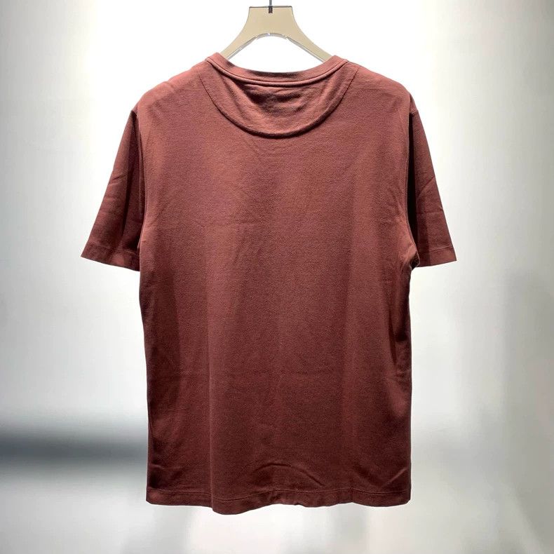 Louis Vuitton Louis Vuitton Burgundy Short Sleeve T-shirt - dmc Size US L / EU 52-54 / 3 - 2 Thumbnail