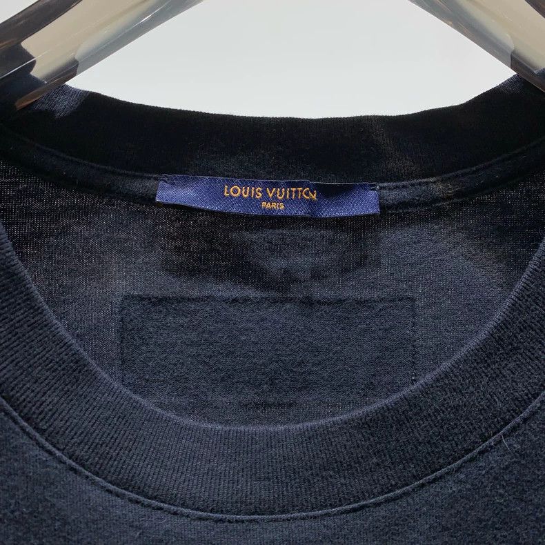Louis Vuitton Louis Vuitton Black Short Sleeve T-Shirt - dmc Size US XL / EU 56 / 4 - 3 Thumbnail
