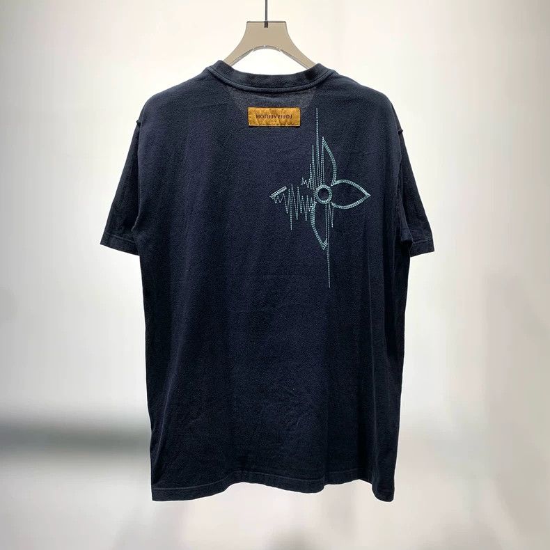Louis Vuitton Louis Vuitton Black Short Sleeve T-Shirt - dmc Size US XL / EU 56 / 4 - 2 Thumbnail