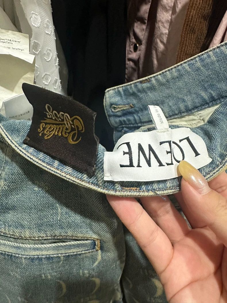 Loewe LOEWE Cotton Denim Pants - dmc Size US 34 / EU 50 - 4 Thumbnail