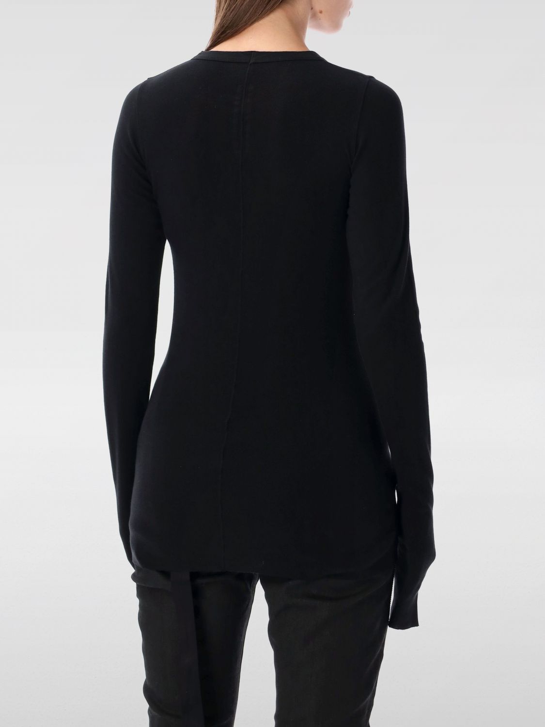Rick Owens Drkshdw Rick Owens Drkshdw T-Shirt Woman Black Size M / US 6-8 / IT 42-44 - 2 Thumbnail
