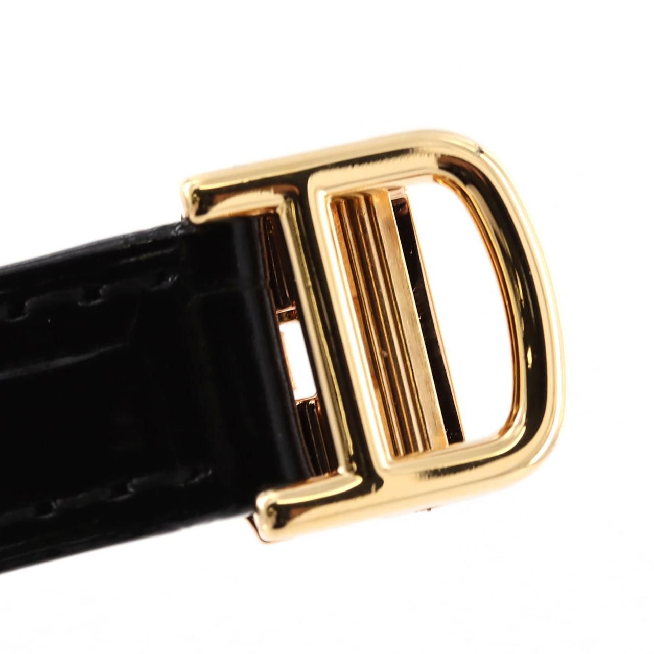 Cartier Cartier Cartier Tank Américaine Au750 Crocodile skin Quartz DUTY FREE for USA Size ONE SIZE - 6 Thumbnail