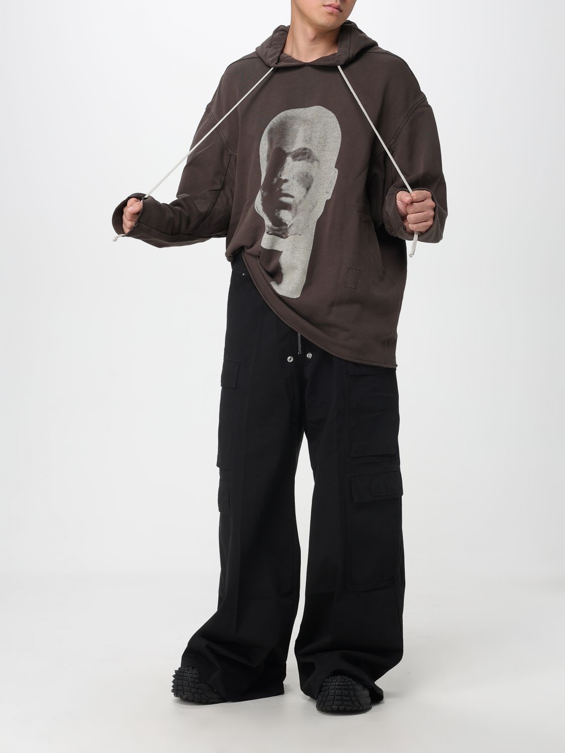 Rick Owens Drkshdw Rick Owens Drkshdw Sweatshirt Men Dust Size US S / EU 44-46 / 1 - 2 Thumbnail