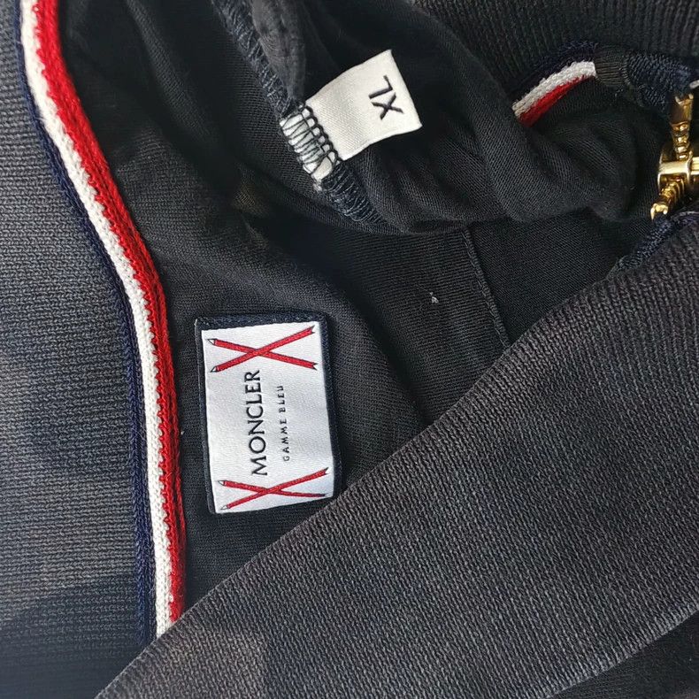Moncler Moncler Long Sleeve Polo Shirt-yf Size US XL / EU 56 / 4 - 3 Thumbnail