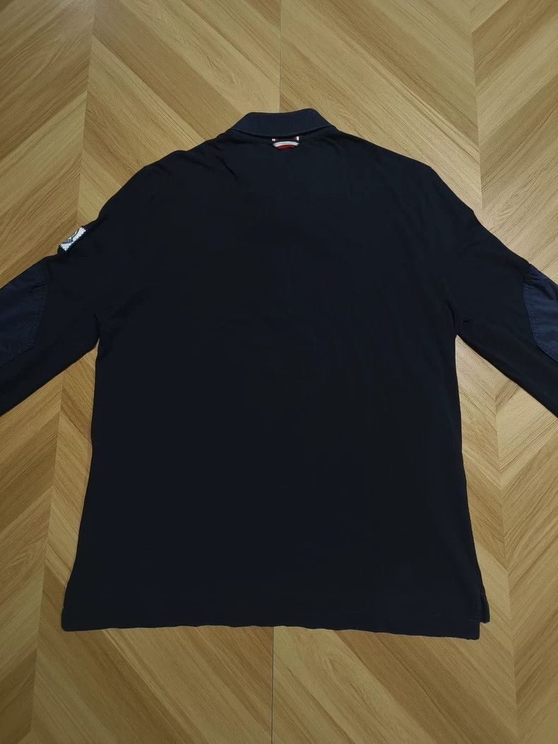 Moncler Moncler Long Sleeve Polo Shirt-yf Size US XL / EU 56 / 4 - 2 Thumbnail