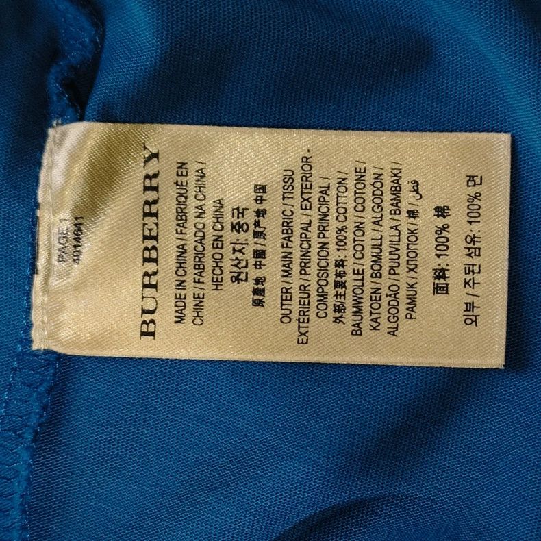 Burberry Burberry Embroidered Short Sleeve T-Shirt-yf Size US M / EU 48-50 / 2 - 5 Thumbnail